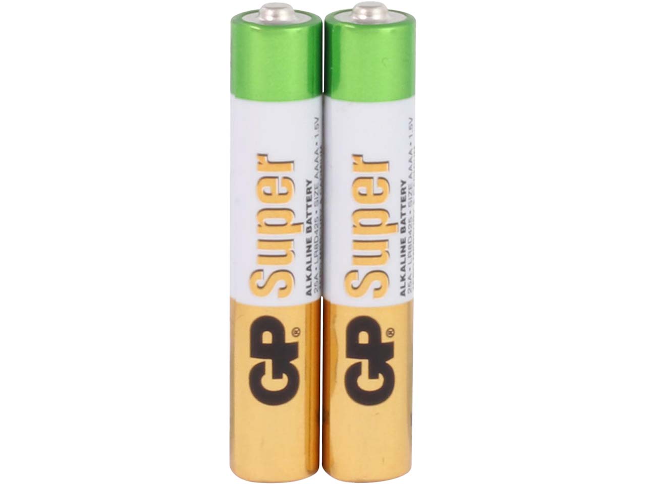 GP Battery Batterie Alkaline Super "AAAA", 1,5V, 2 Stk.