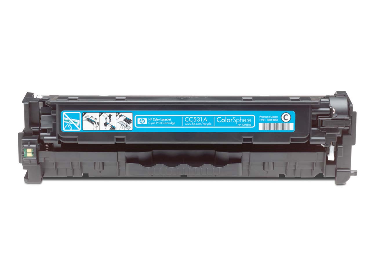 hp Druckkassette CC531A cyan