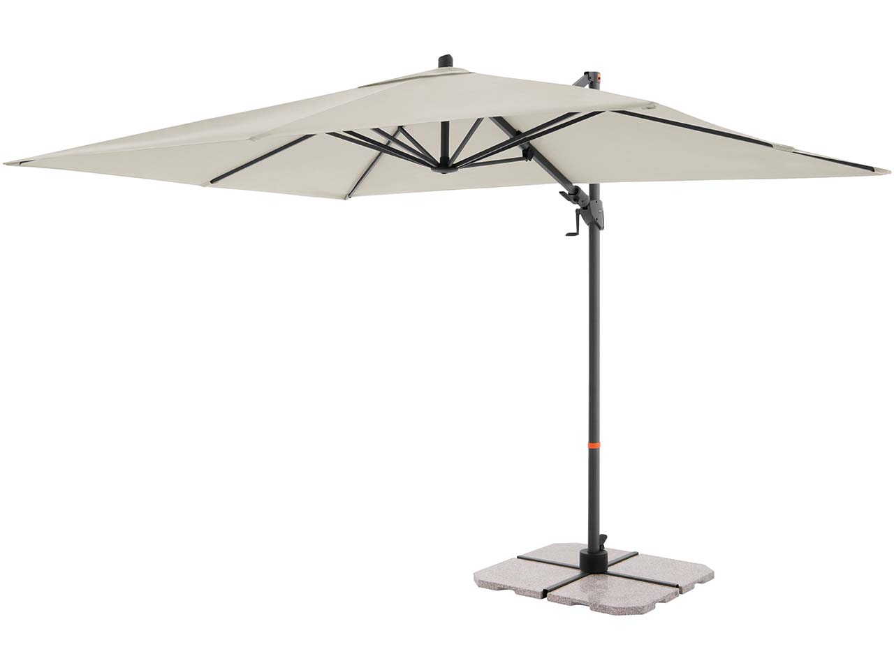 doppler Pendelschirm "myZone AX" 320 x 240 cm, natur