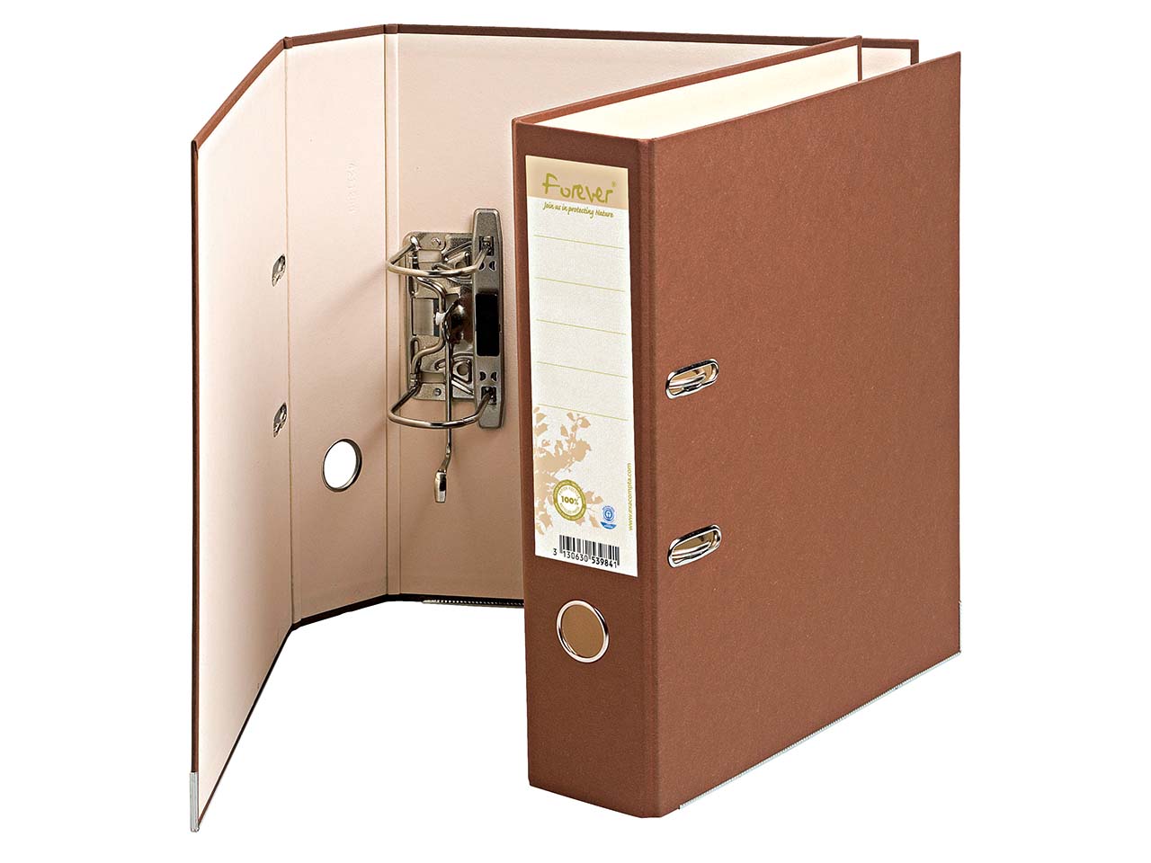 Exacompta Ordner "Forever" braun DIN A4