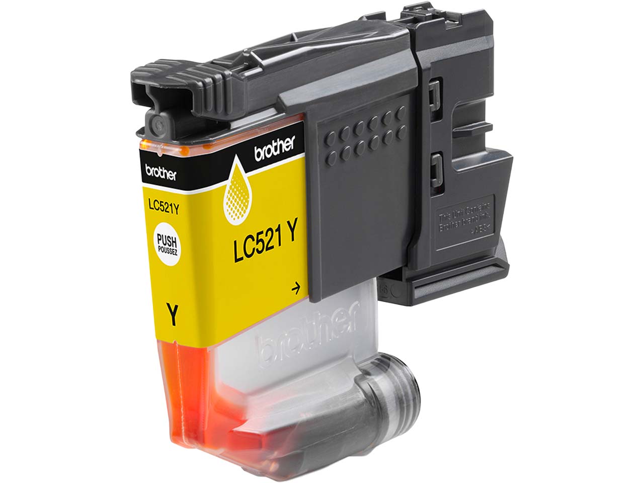 Brother Tintenpatrone LC-521Y gelb