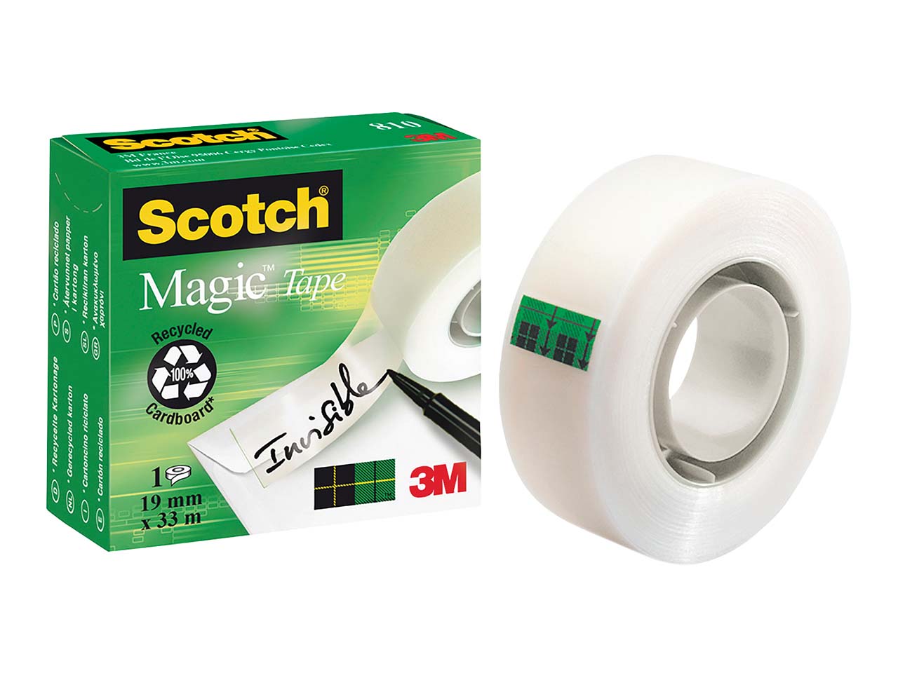 Scotch Magic Klebeband '810' 19mmx33m unsichtbar