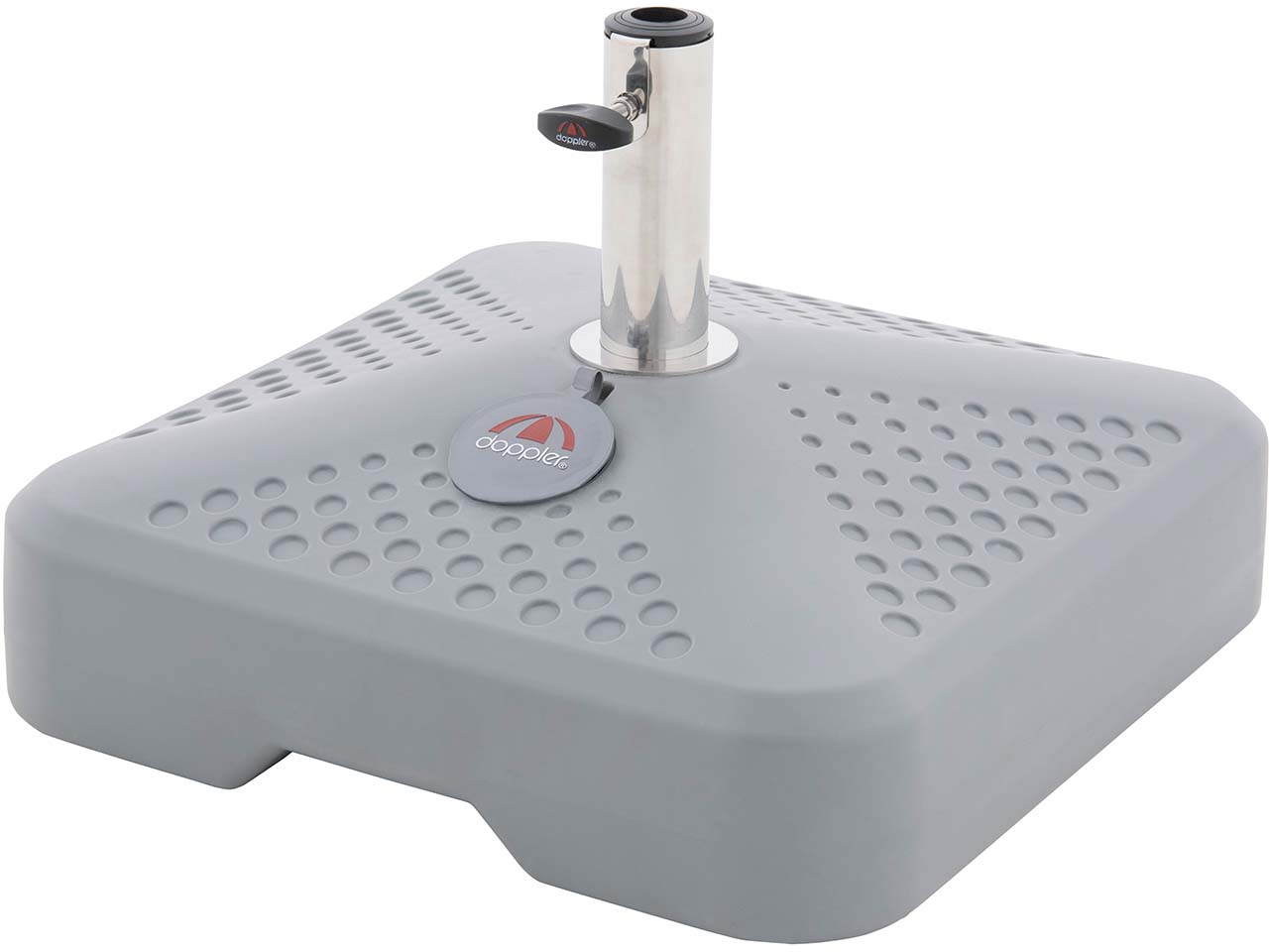 doppler Sonnenschirmständer "FILL-IT 3in1" 25 l, hellgrau
