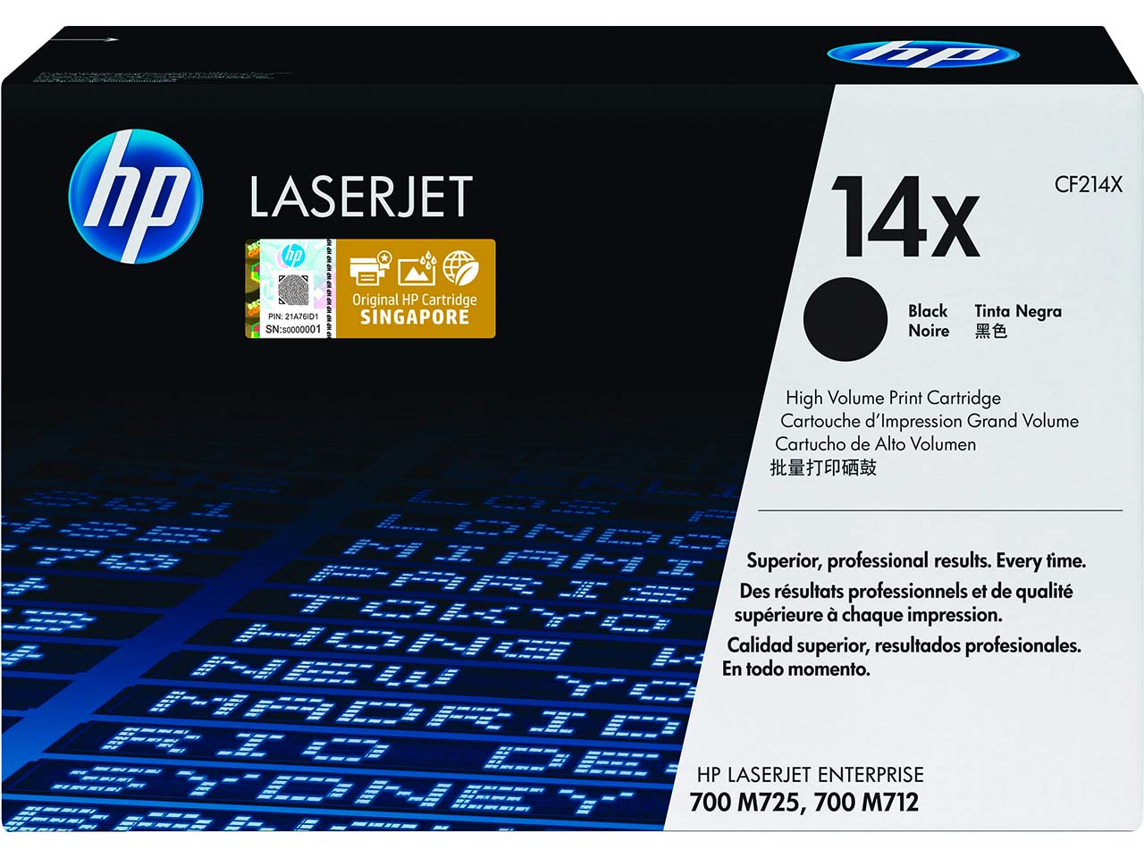 HP Tonerkartusche 14X schwarz