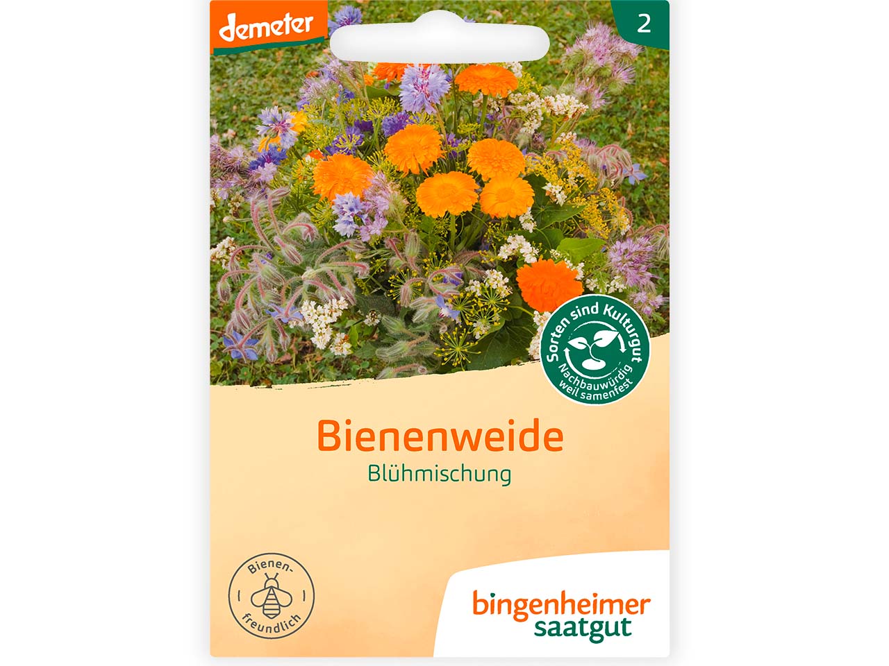 bingenheimer saatgut Bio-Saatmischung "Bienenweide", 1 Stk.