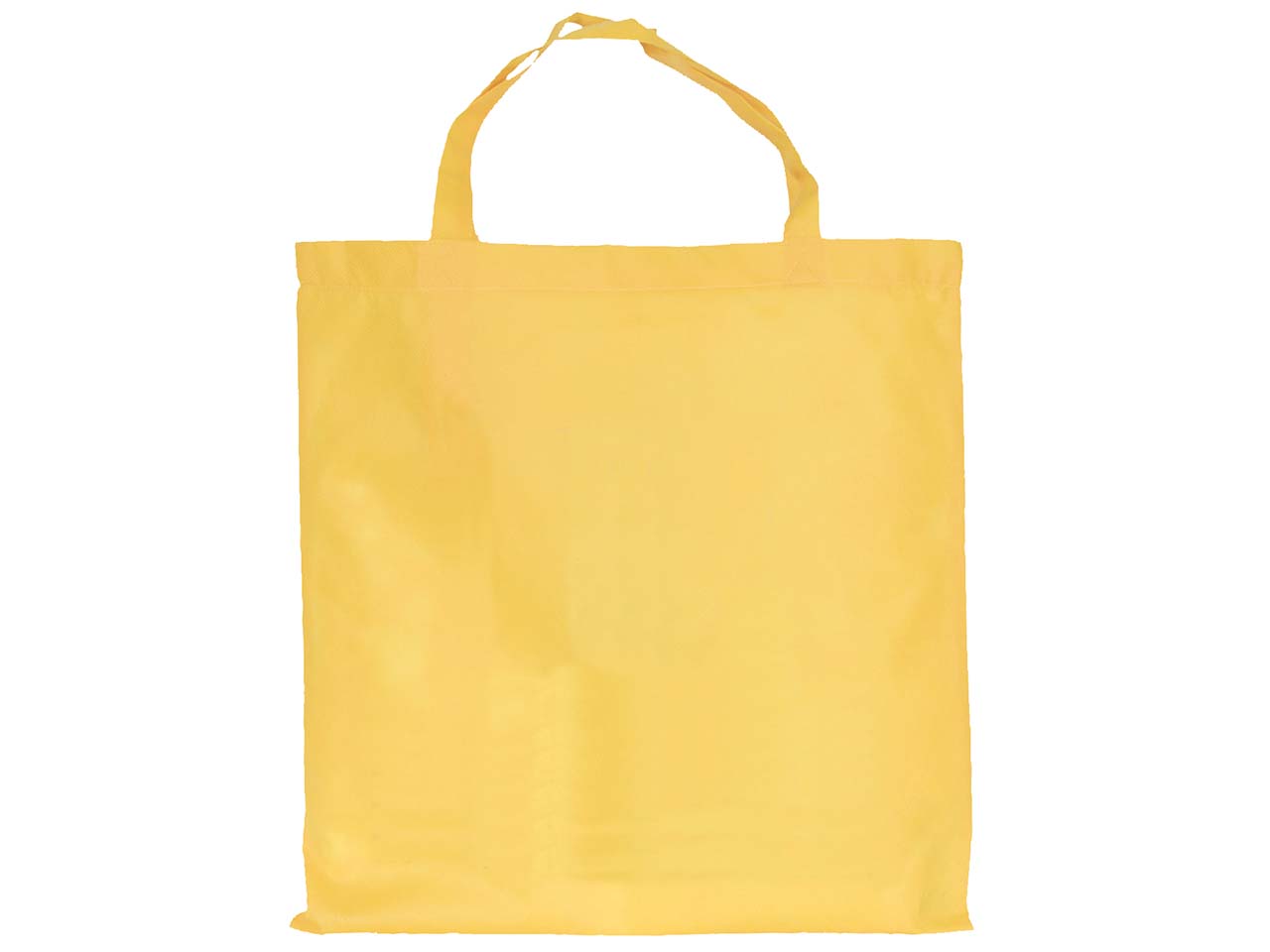 PP-Taschen,gelb 38x42 cm mit zwei kurzen Henkeln