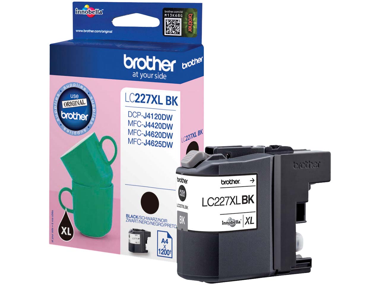 Brother Tintenpatrone LC227XLBK schwarz
