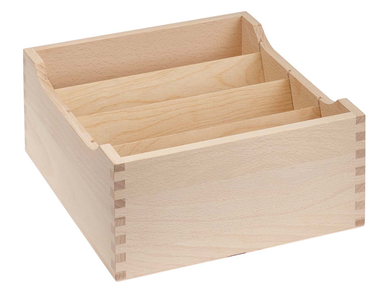 Karteikartenbox aus Holz, DIN A5