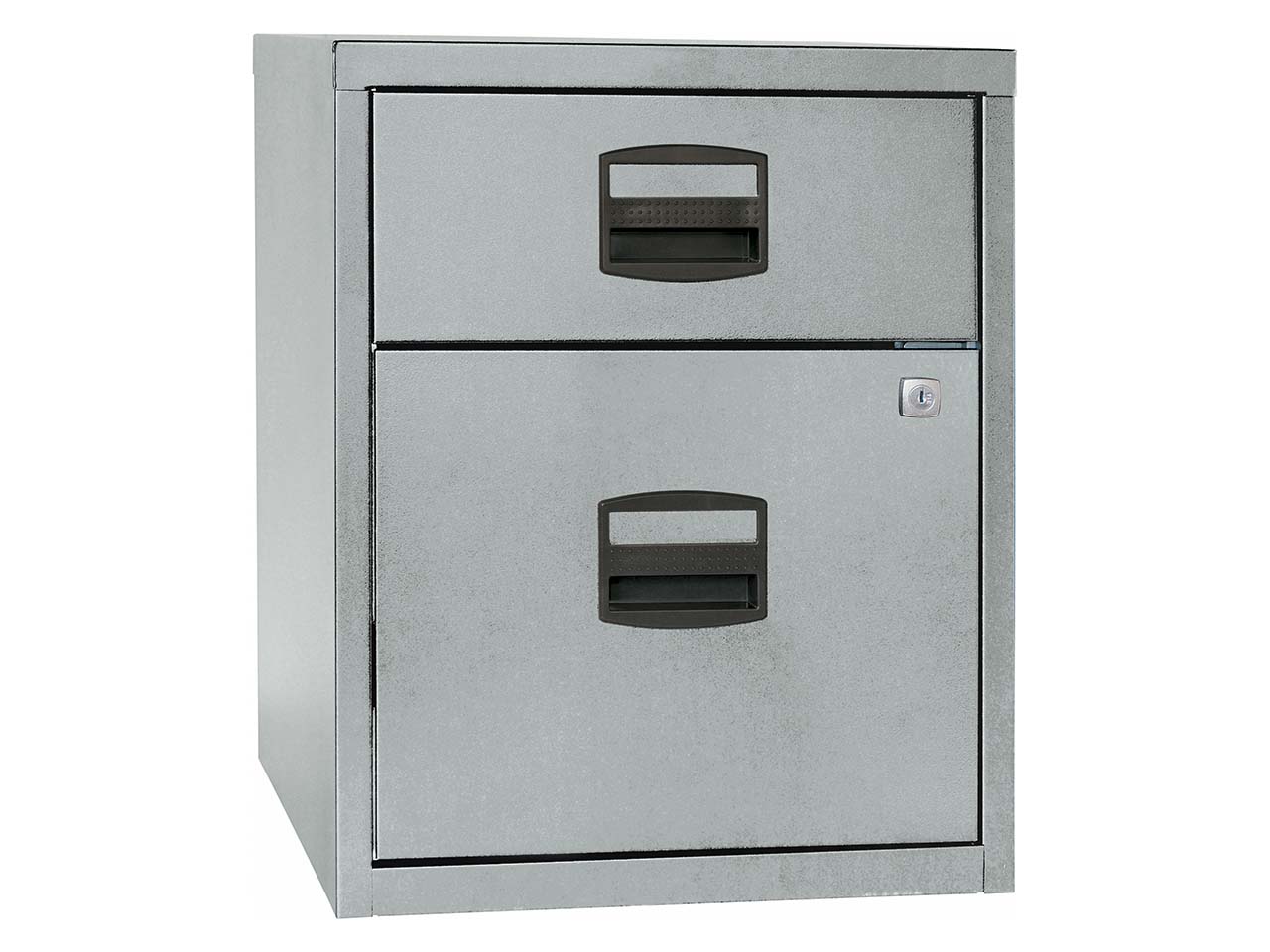 Bisley Home Rollcontainer 1Schub,1HR silber