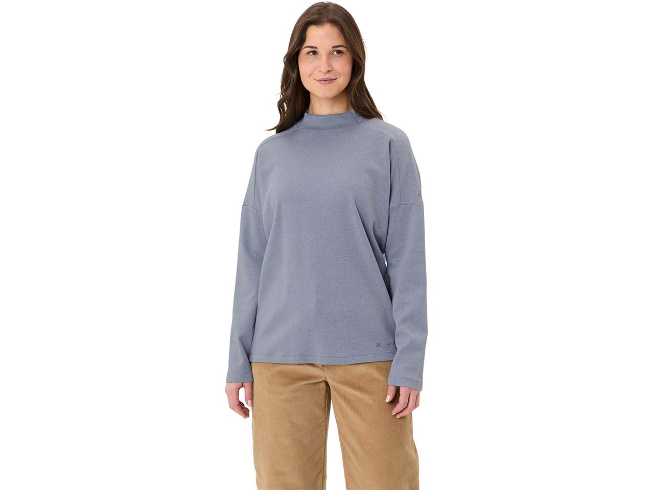 VAUDE Damen-Pullover 'Coreway' mit überschnittenen Schultern, dark iris, Gr. 42