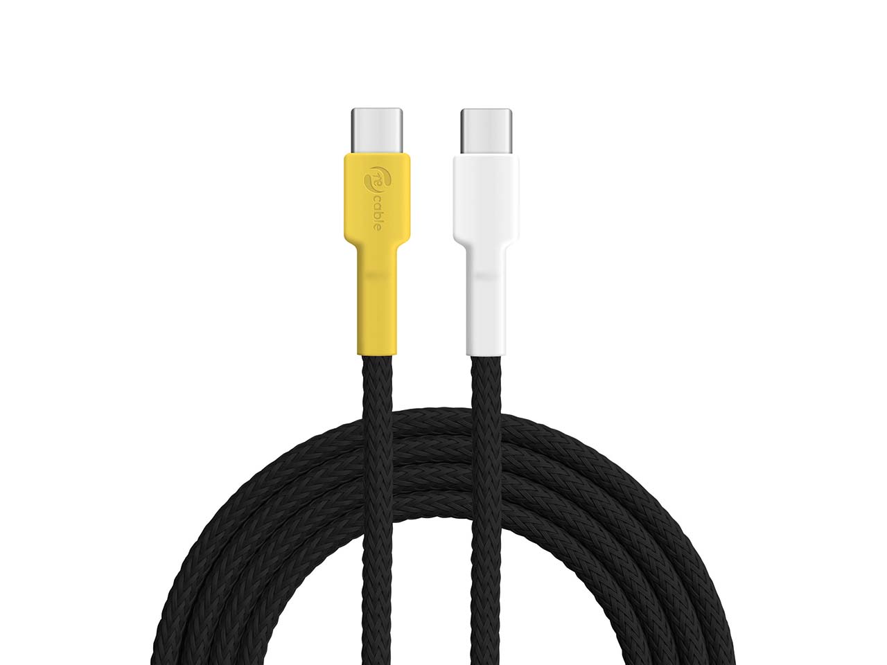 recable USB-Ladekabel "Goldschnäpper" USB-C zu USB-C 3 m schwarz