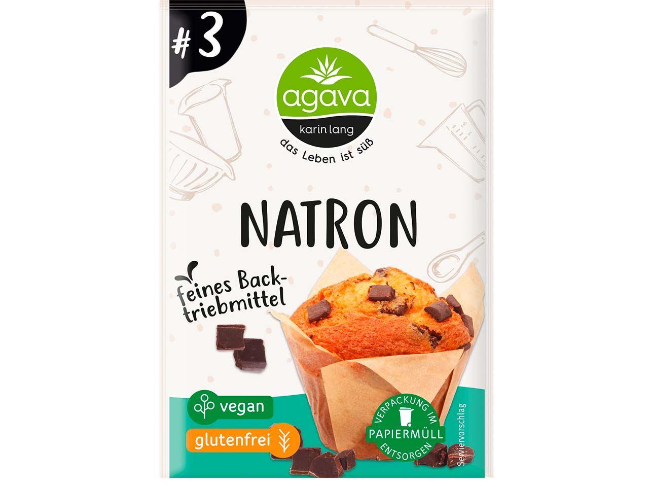 agava Bio-Natron, 20 g