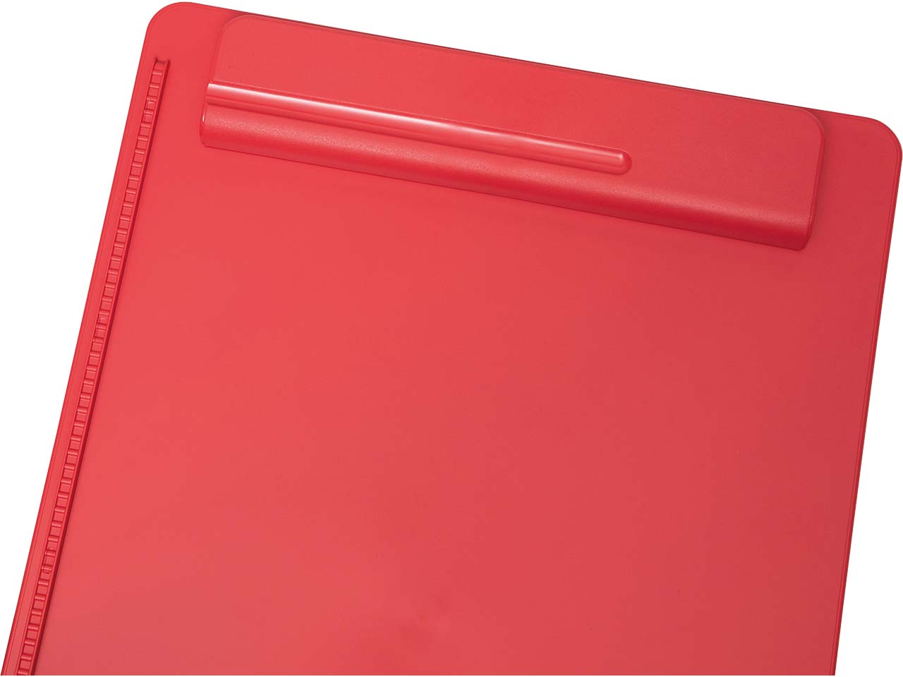 MAUL Klemmbrett "MAULgo" DIN A4 aus Recycling-Kunststoff, rot