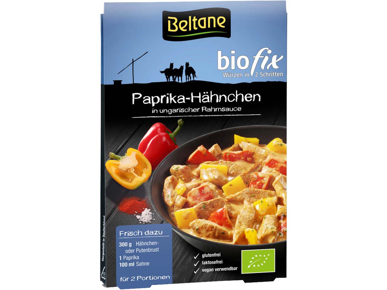 Beltane Bio-Würzmischung Paprika Hähnchen 'Biofix', 21 g