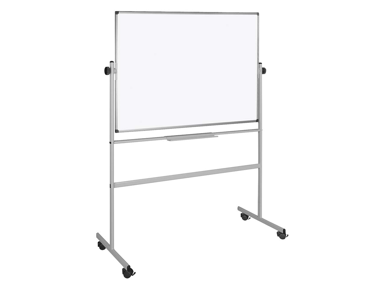 Bi-Office Mobiles Whiteboard emailliert 120 x 90 cm
