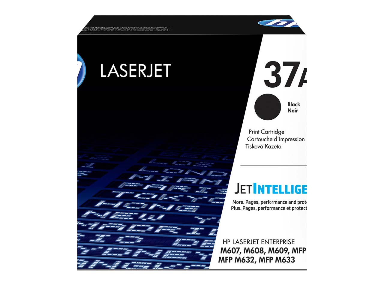 hp Druckkassette CF237A, Nr. 37A schwarz