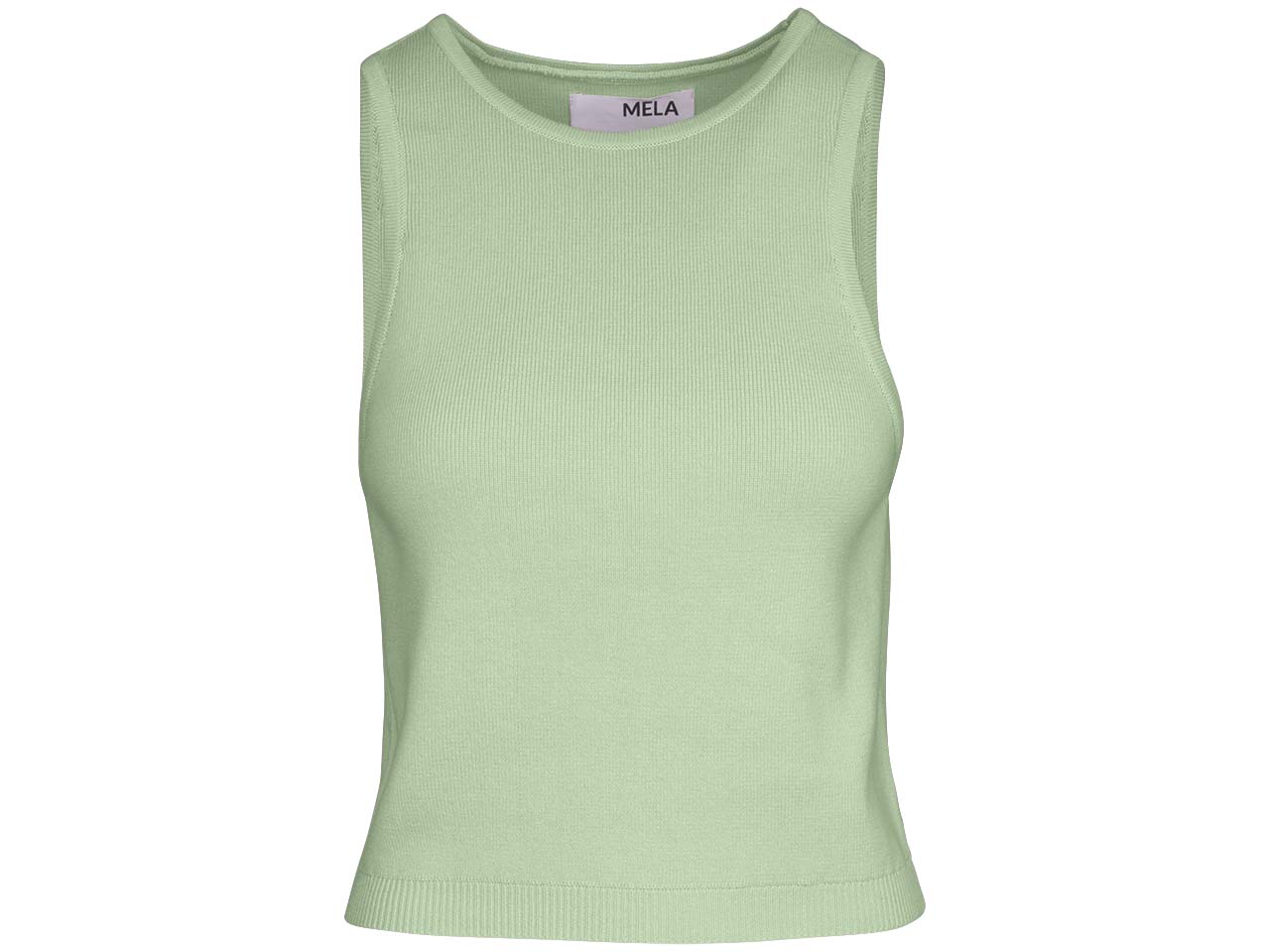 MELA Bio-Damen-Stricktop "NIKARA" ärmellos, spring melange, Gr. L