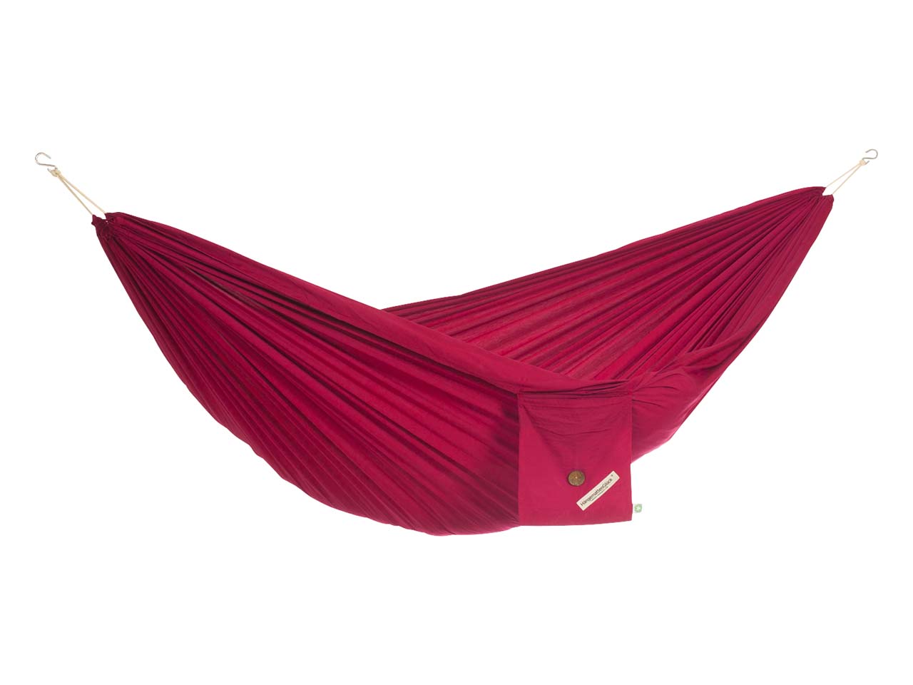 HängemattenGlück Reisehängematte "CAMINO L" granate