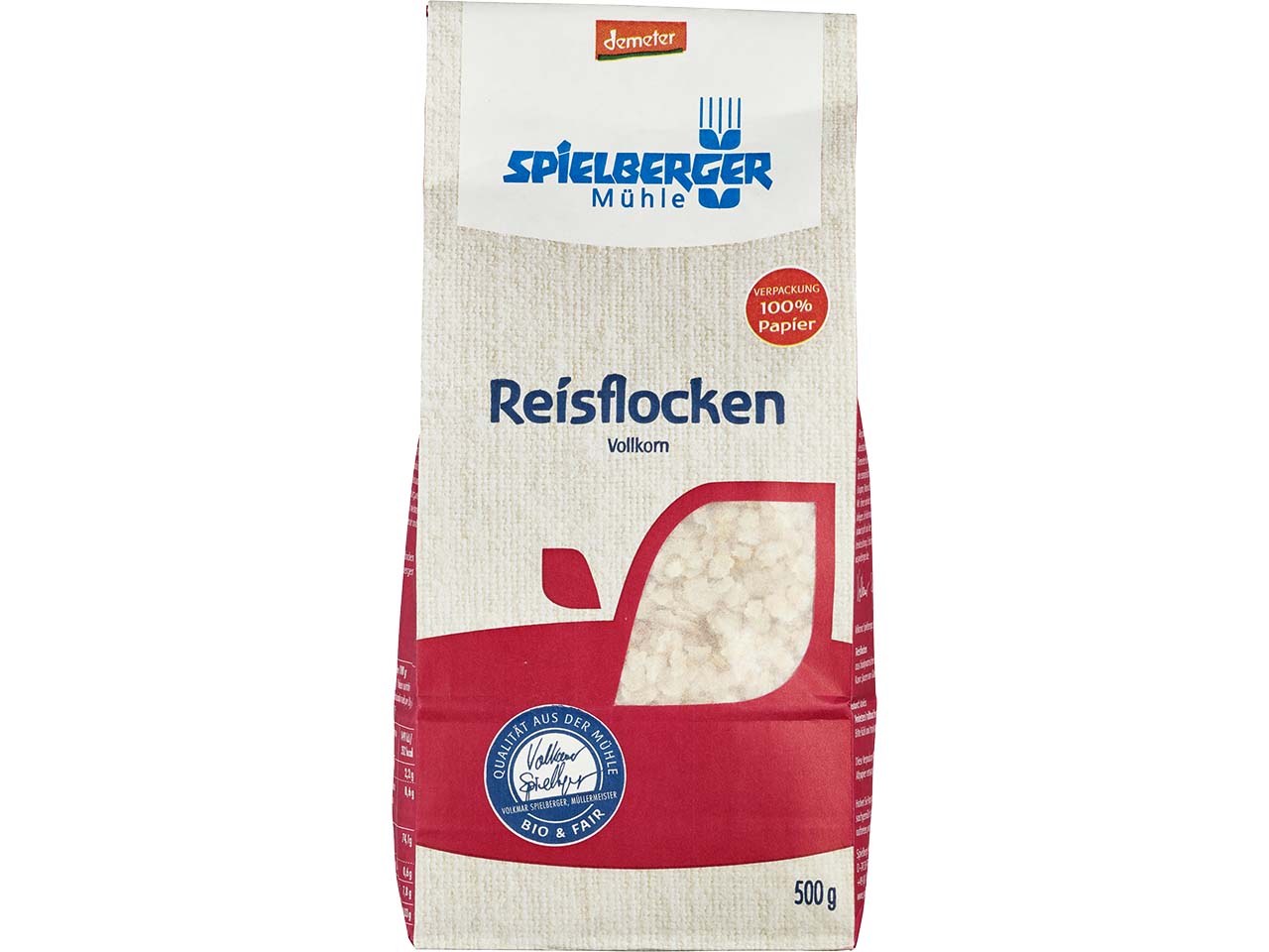 Spielberger Mühle Bio-Reisflocken, 500 g