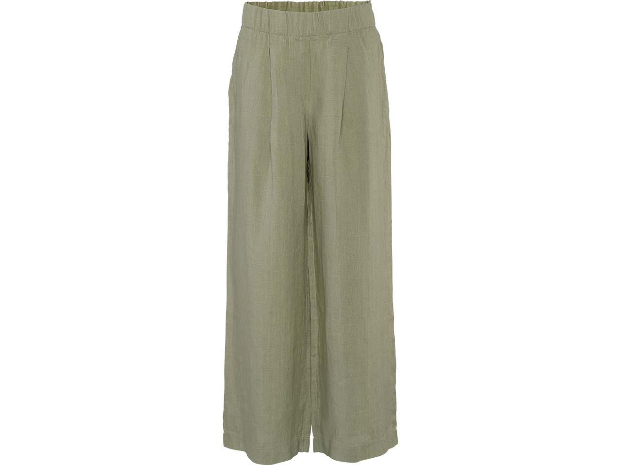 Living Crafts Damen-Hose "TOINI" mit flexiblem Bund, sage, Gr. 36