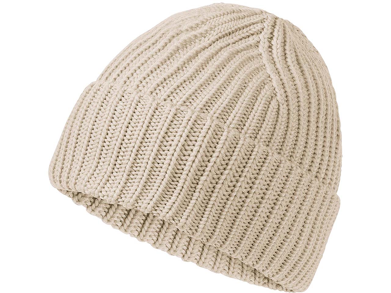 VAUDE Mütze "Moena II" mit Umschlagkrempe, ecru uni