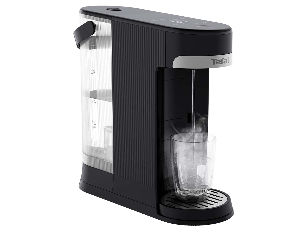 Tefal Heißwasserspender "BR3508" mit 2 Liter Volumen, schwarz