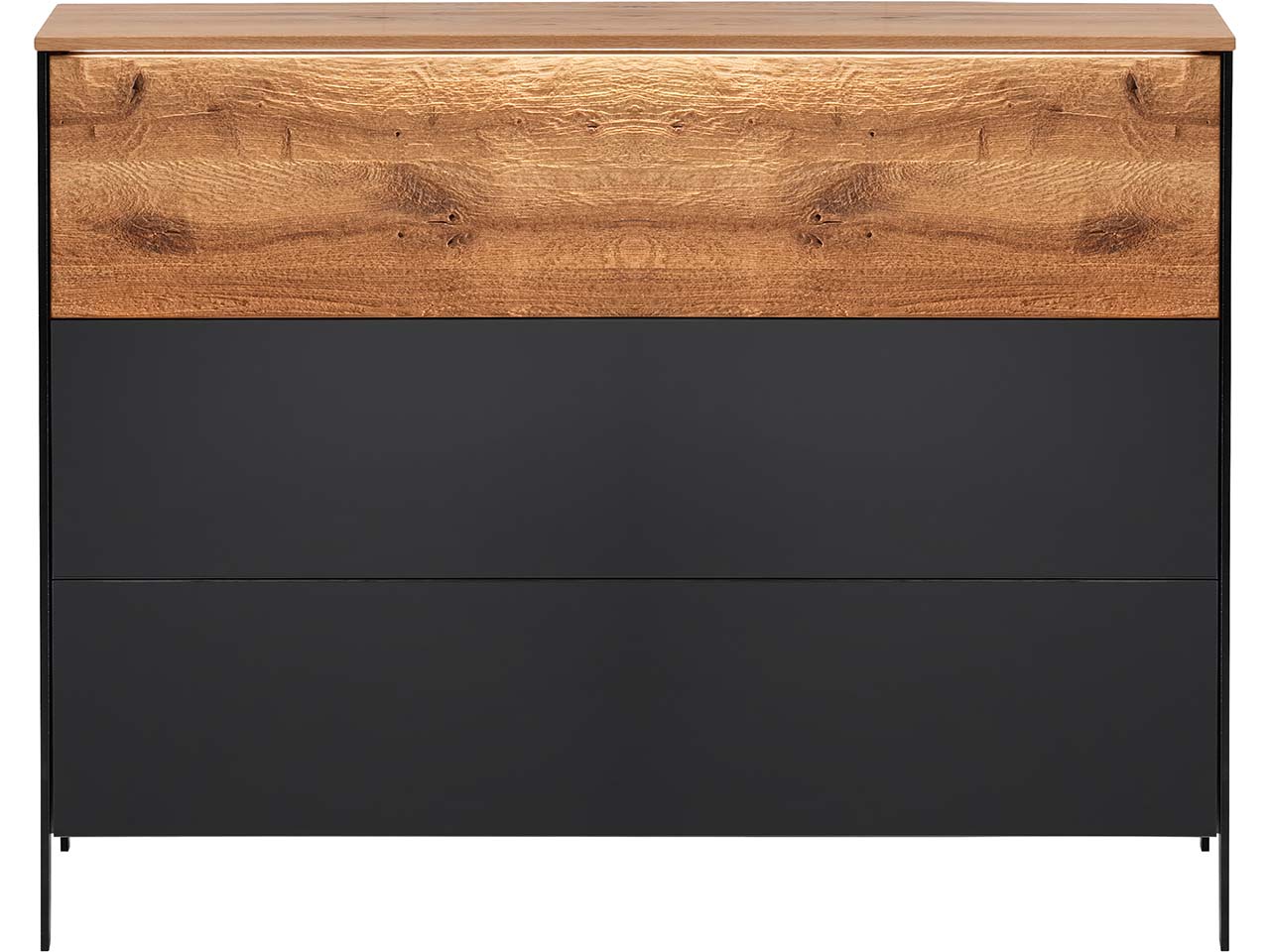 Forestales Kommode "Boston" 3 Schubladen, Eiche