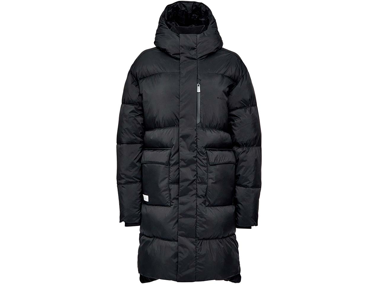 MAZINE Unisex-Steppmantel "Moonbeam Puffer" mit großen Taschen, black, Gr. M