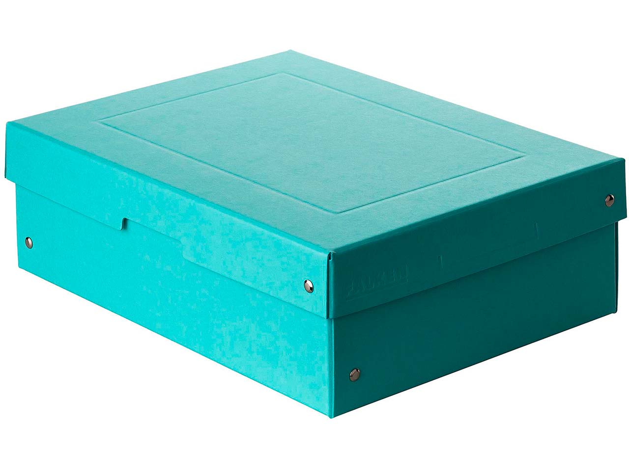 Falken Aufbewahrungsbox "PURE Box" Pastell, DIN A4, 100 mm Höhe, azur