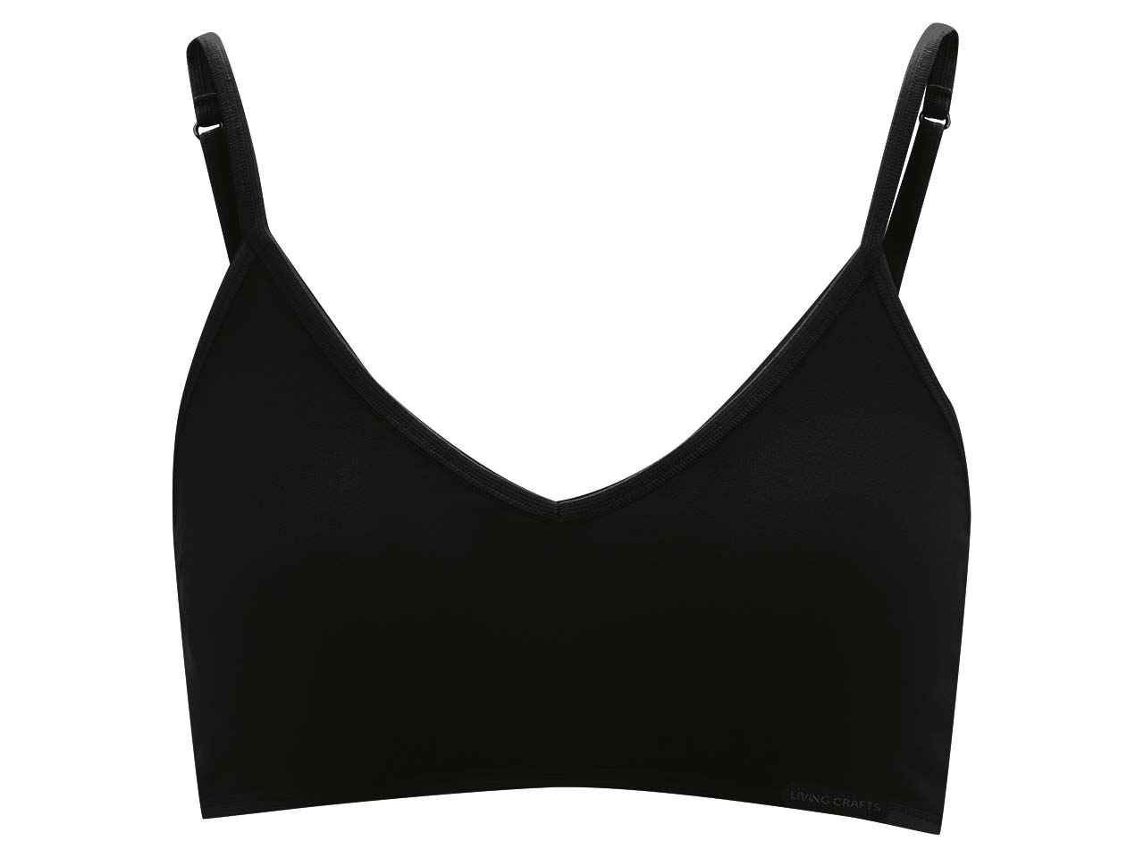 Living Crafts Bio-Damen-Bustier "Camilla" schwarz, Gr. S