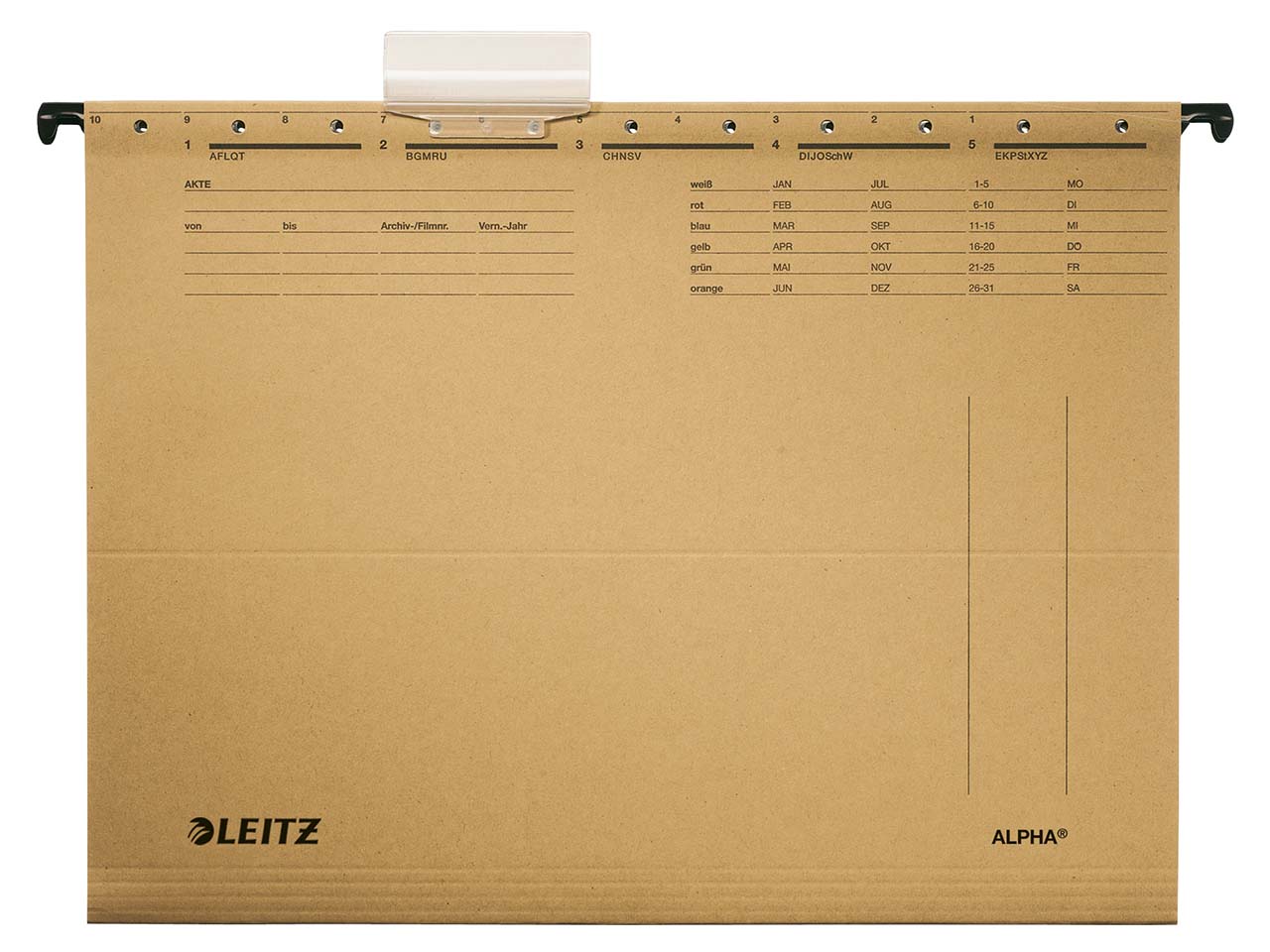25 Leitz Hängemappe 'Alpha'