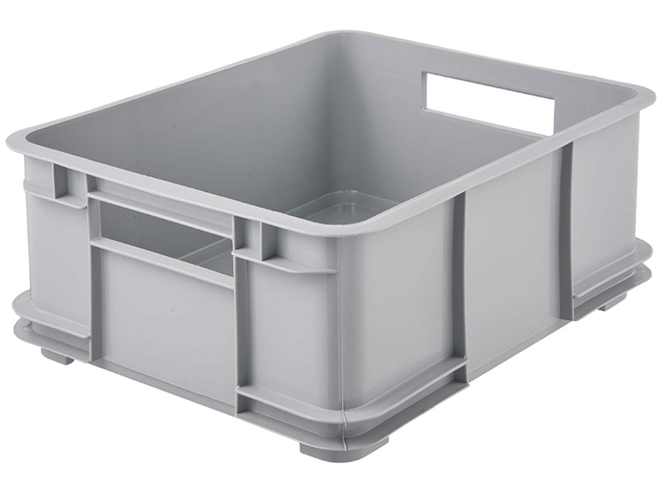 keeeper Transportbox Aufbewahrungsbox "Bruno" stapelbar, 43x35x17,5 cm, 20,5 l, stone grey