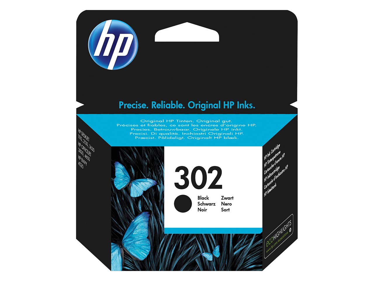 hp Druckkopf F6U66AE, Nr. 302 schwarz