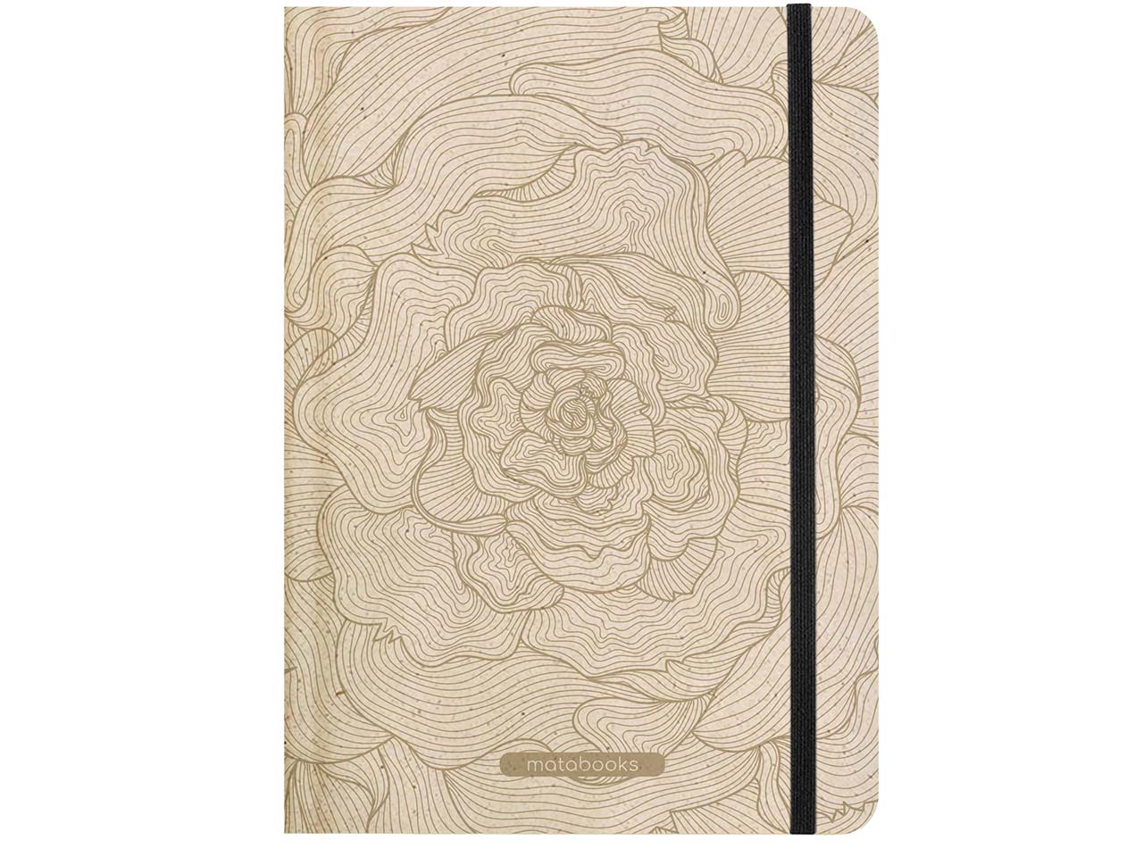 Matabooks Notizbuch 'Nari Rose Gold', liniert