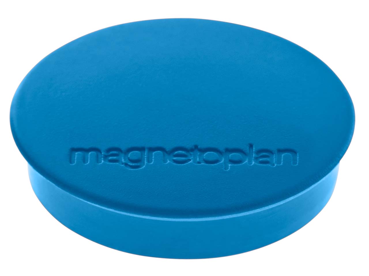 10 magnetoplan Magnete 'Discofix standard' dunkelblau