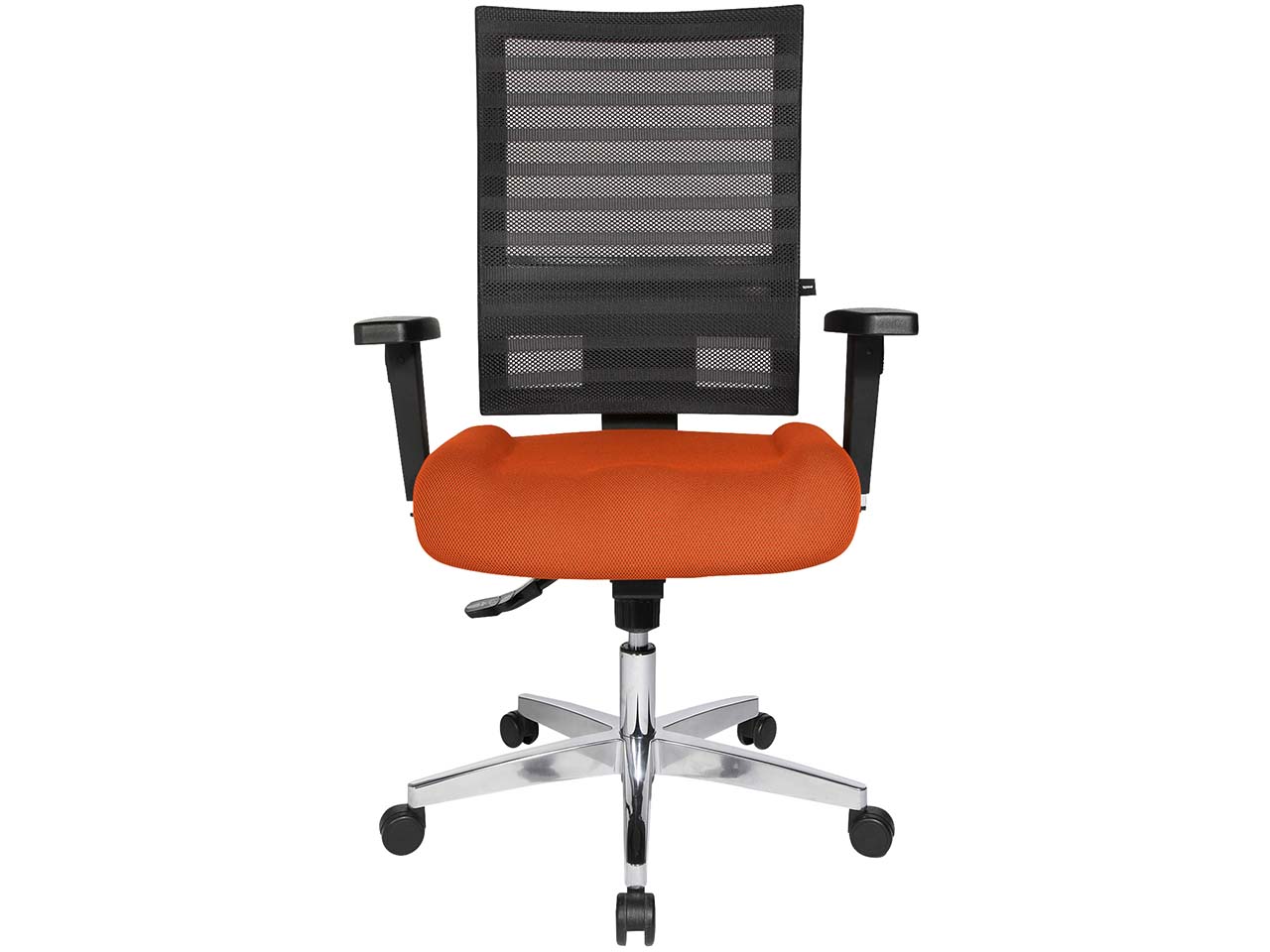 Topstar Bürodrehstuhl "P91NET" mit Armlehnen, orange