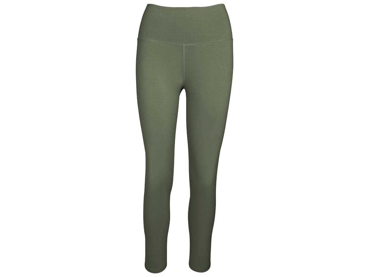 TRUE NORTH Bio-Damen-Yoga-7/8-Leggings, grün, Gr. XL