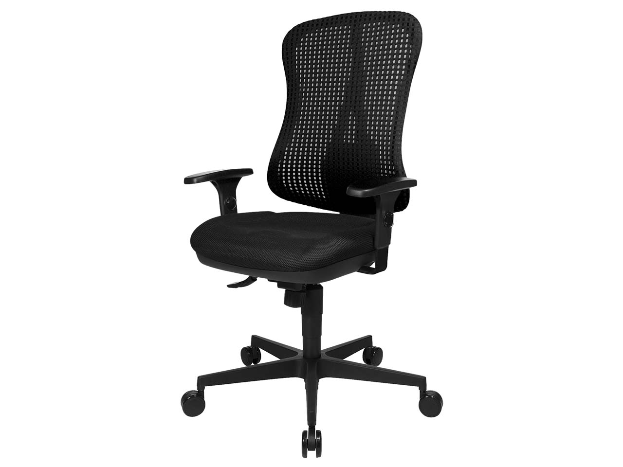 Topstar Bürodrehstuhl "Head Point SY" mit Armlehnen schwarz