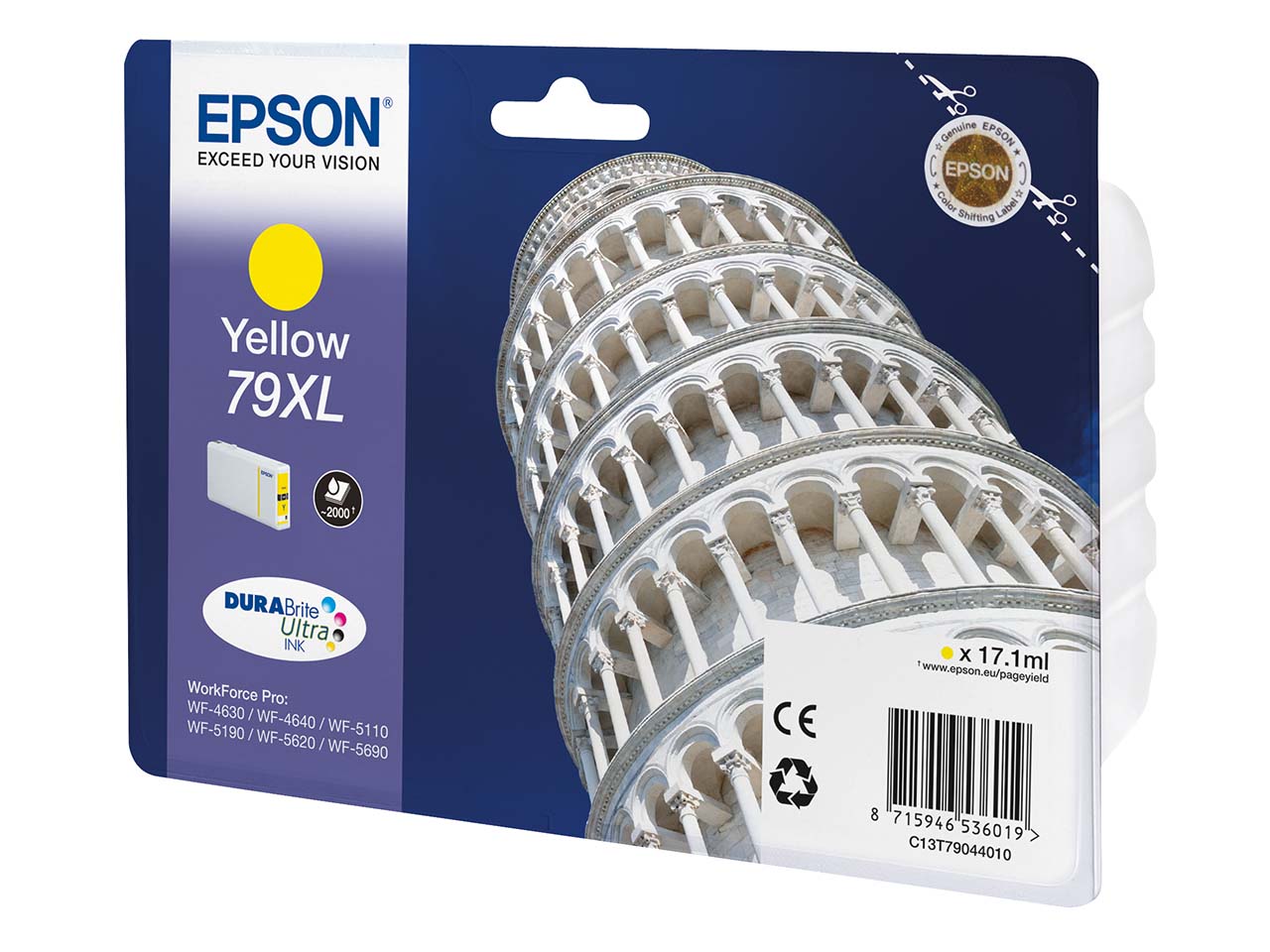 Epson Tintenpatrone T7904XL gelb