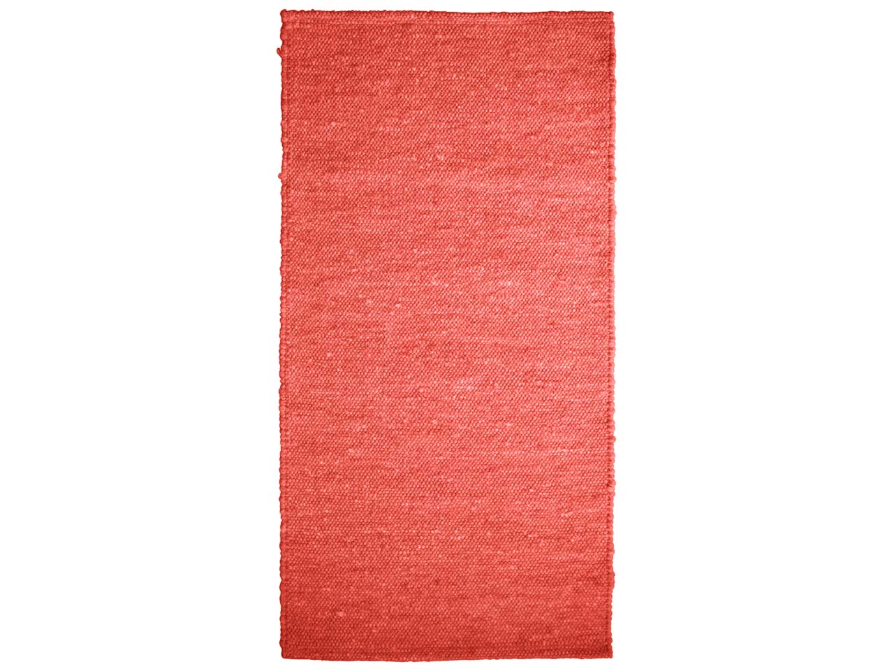 Schurwollteppich "Granada" 90 x 180 cm, rot