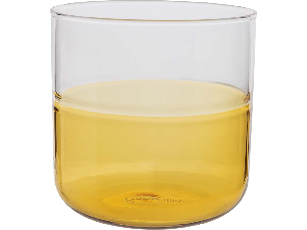 tranquillo Trinkglas "RAINBOW" 0,4 l, gelb