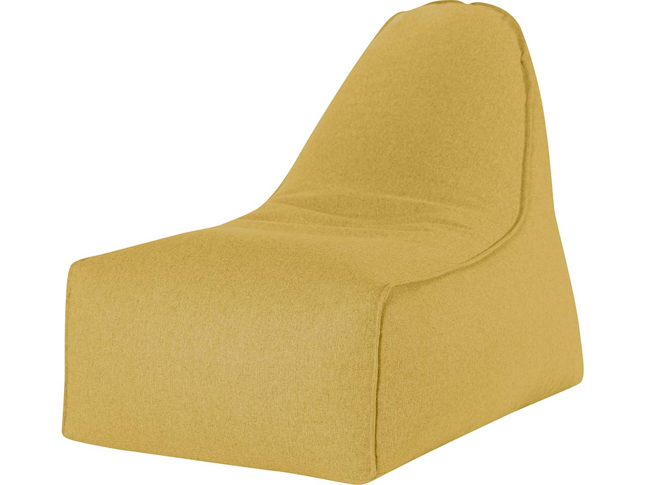 Sitzsack "Boogie", mit Griff, 100 x 70 x 80 cm, senf