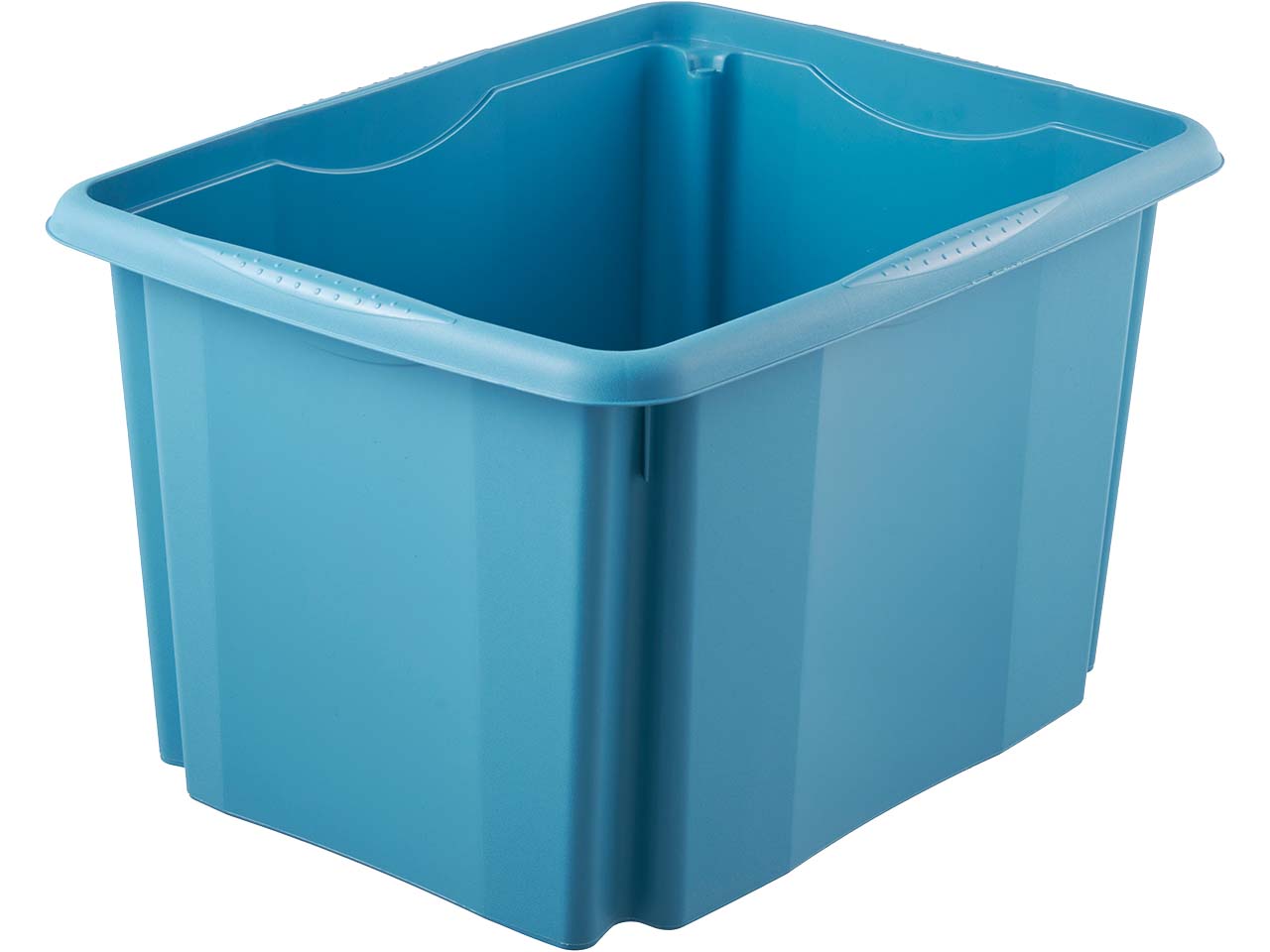 keeeper Aufbewahrungsbox "Emil Eco Line" 44,5 x 34,5 x 27 cm, 30 l, blau