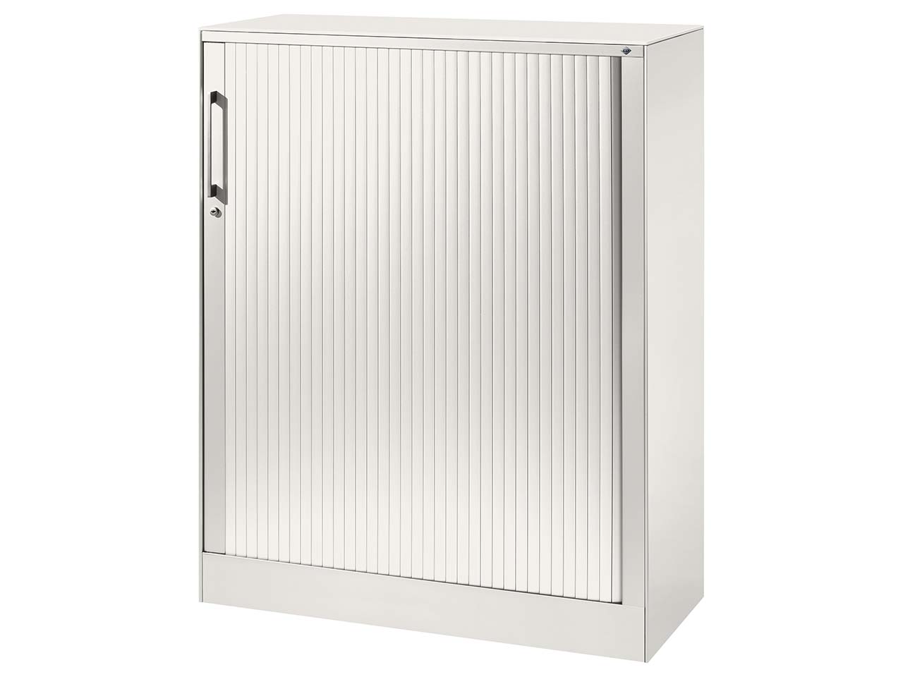 Rollladenschrank "Pureness", Höhe 131 cm  (BxT) 100 x 43,5, weiß