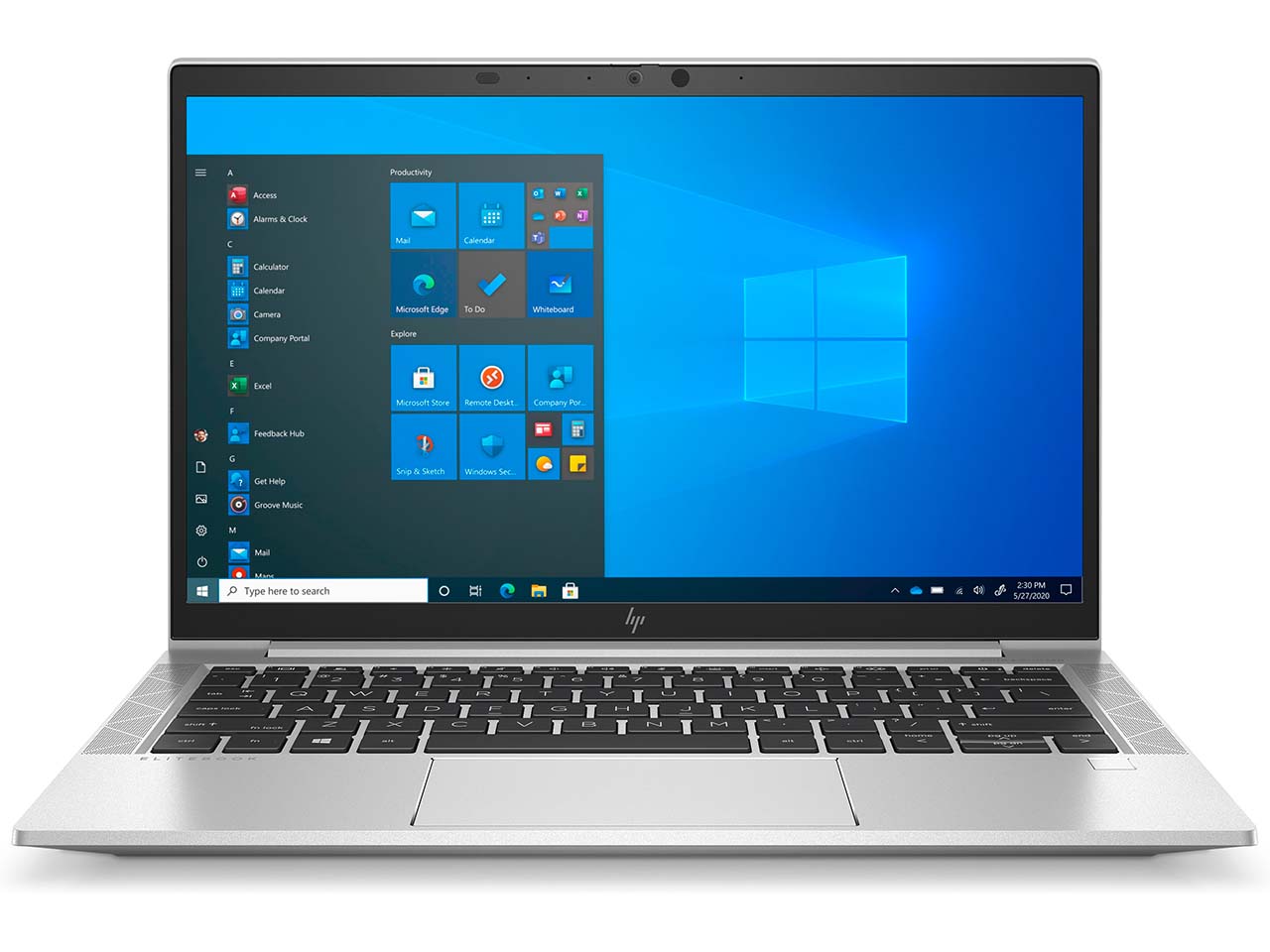 HP Laptop ELITEBOOK 830 G8 mit 256GB SSD, 64GB, refurb., 3. Wahl, black