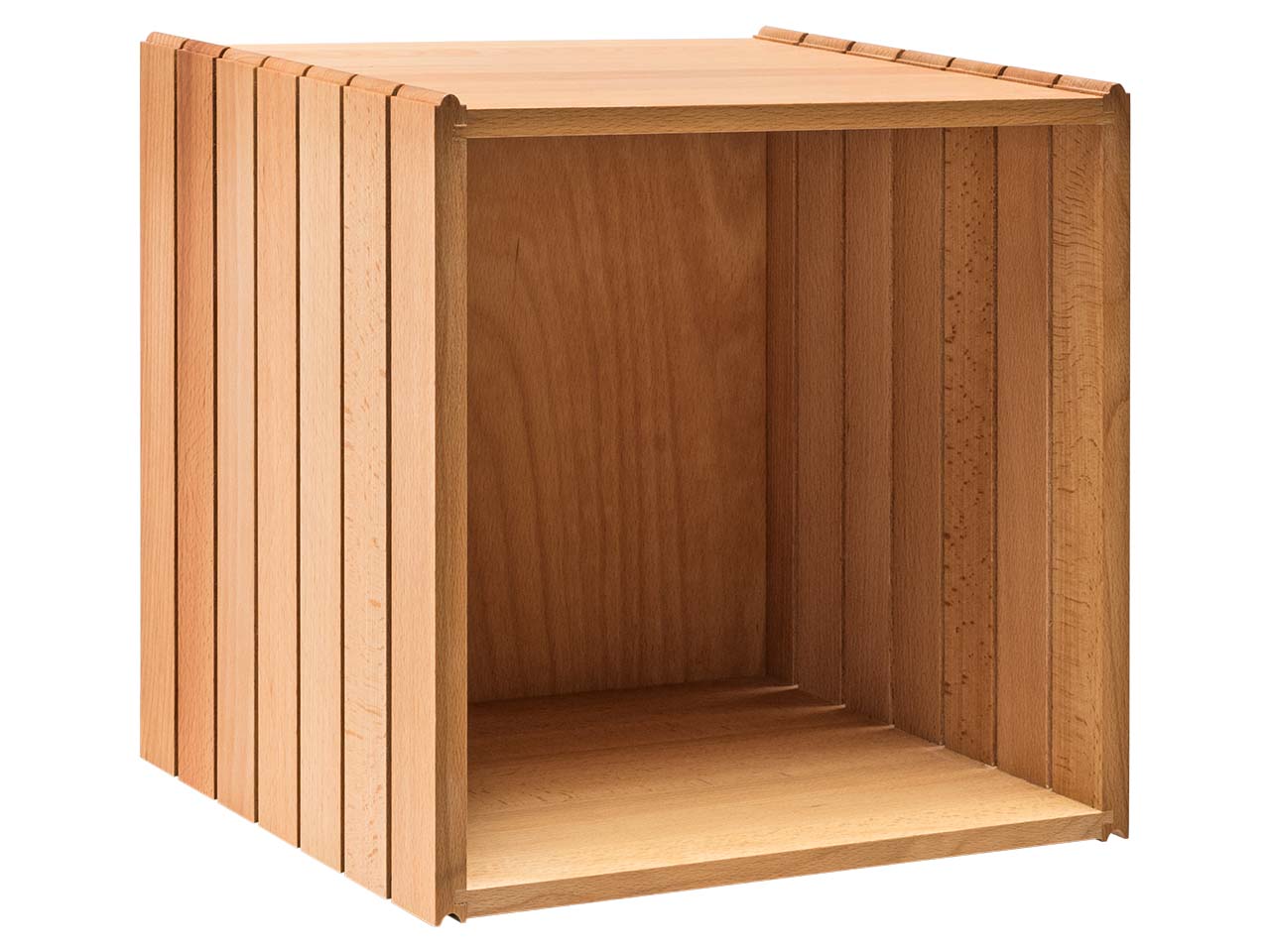 Regal "Thomas" Buche 37,2 x 32, x 37,5 cm