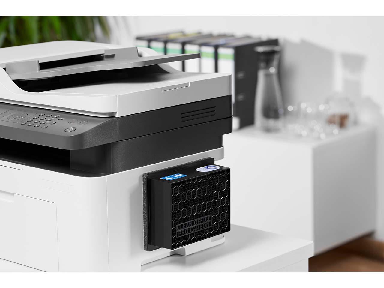 2er-Pack Clean Office Ozon- und Feinstaubfilter "CARBON" schwarz