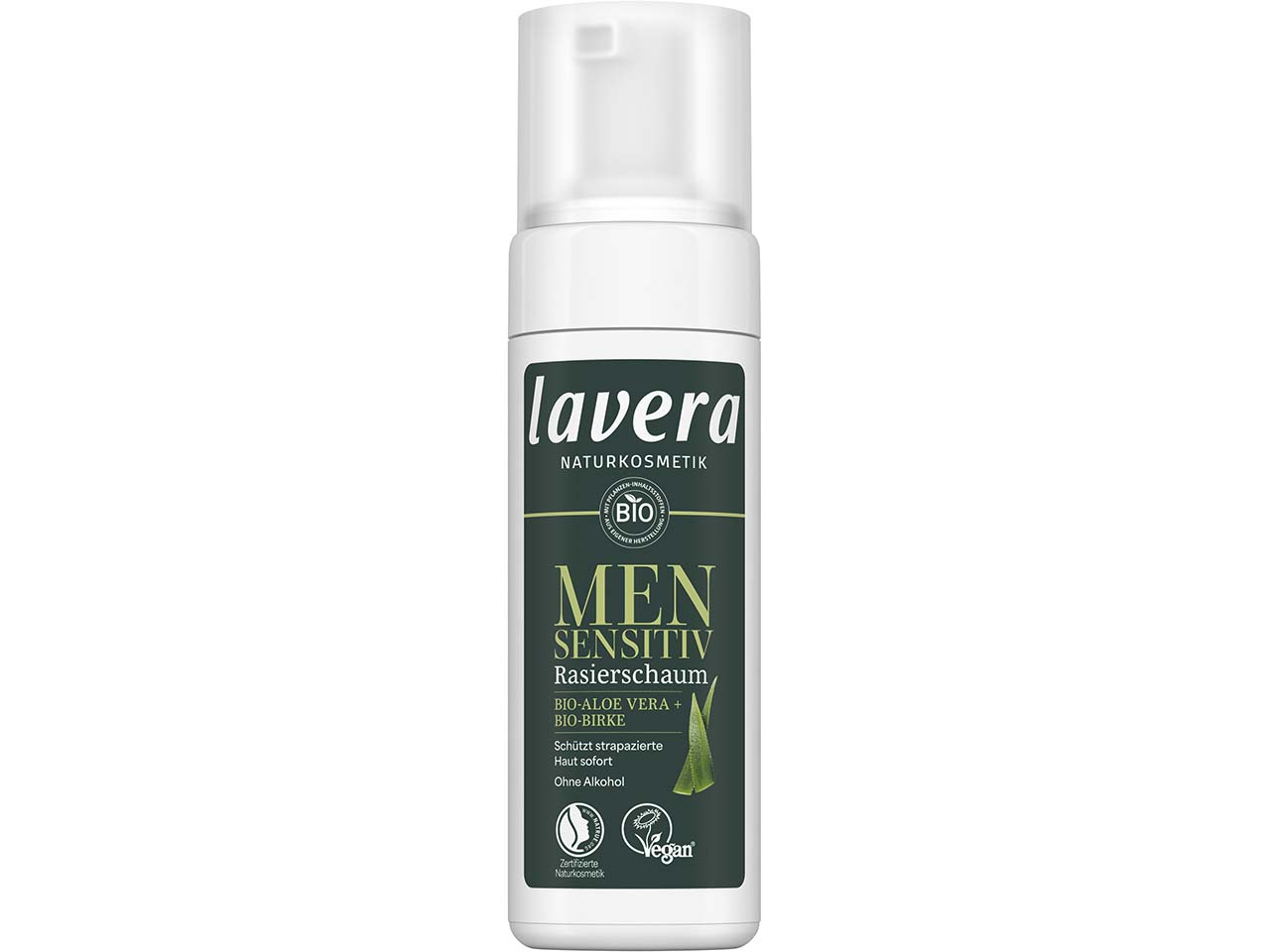 lavera Bio-Rasierschaum "MEN SENSITIV, 150 ml