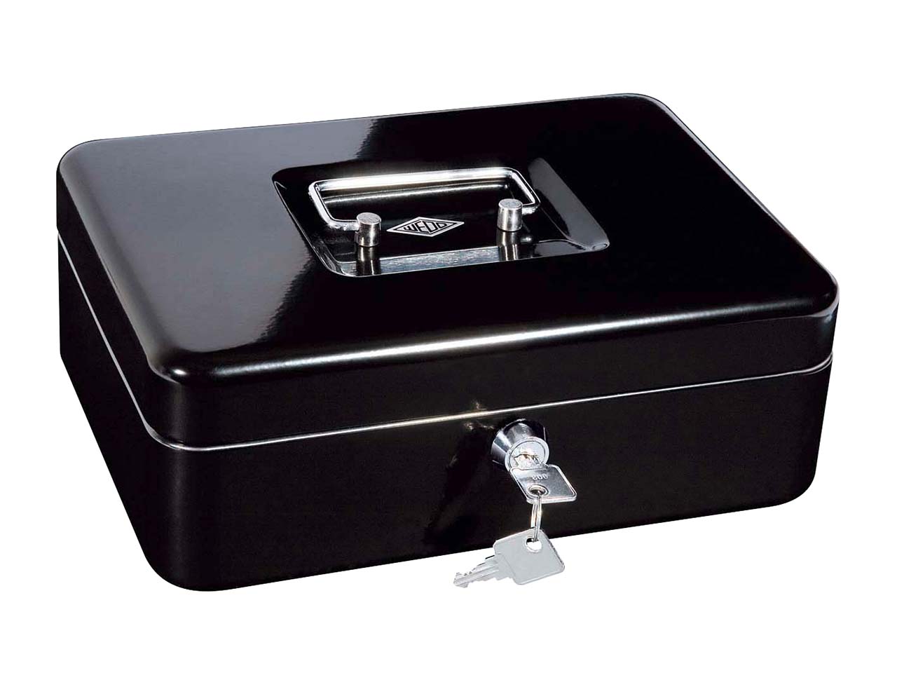 Geldkassette Gr.3 schw. 25,0x18,0x9,0cm