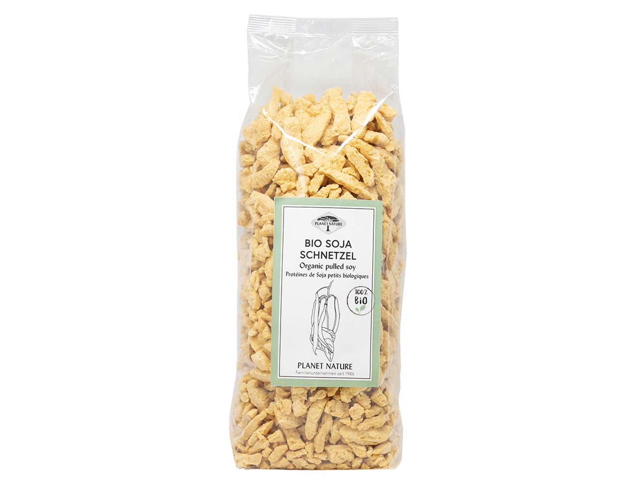 PLANET NATURE Bio-Fleischalternative aus Soja, geschnetzelt, 300 g